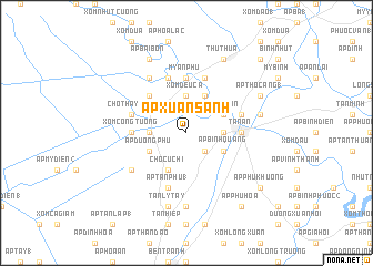 map of Ấp Xuân Sanh