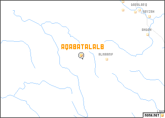 map of ‘Aqabat al ‘Alb