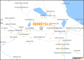 map of Āqā Beyglū