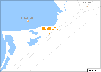 map of Aqbalyq