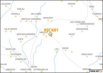 map of Āq Chāy