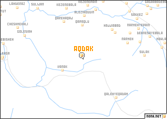 map of ‘Aqdak