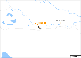 map of Aqdala