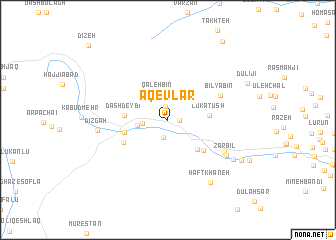 map of Āqevlar