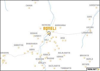 map of Aqneli