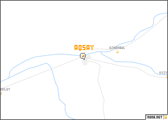 map of Aqsay