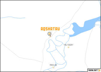 map of Aqshataū