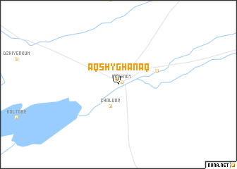 map of Aqshyghanaq