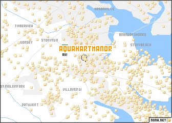 map of Aquahart Manor