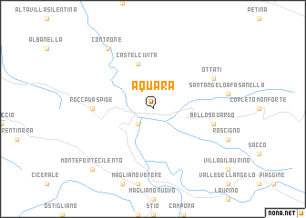 map of Aquara