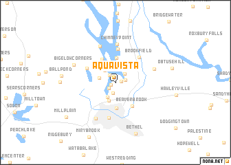 map of Aqua Vista