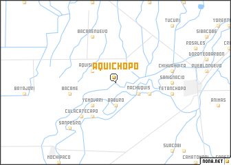 map of Aquichopo