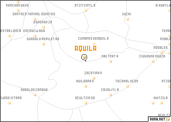 map of Aquila