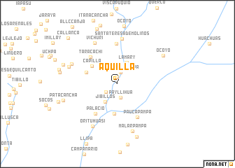 map of Aquilla