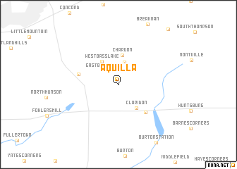 map of Aquilla