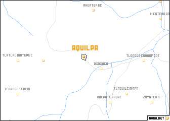 map of Aquilpa