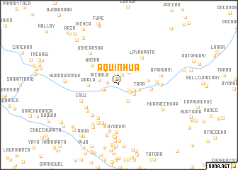 map of Aquinhua