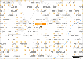 map of Aquinot