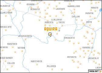 map of Aquira