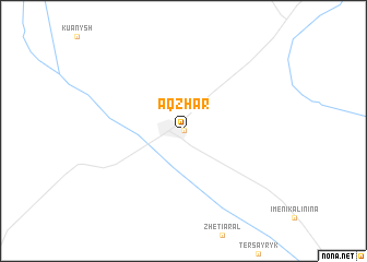map of Aqzhar