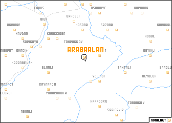 map of Arabaalan