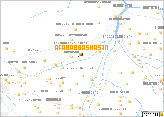 map of ‘Arab ‘Abbās Ḩasan