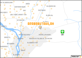 map of ‘Arab Abū Ţawīlah