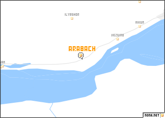 map of Arabach