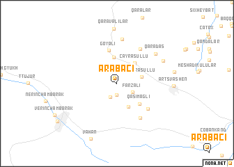 map of Arabaçı