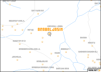 map of ‘Arab al Jāsim