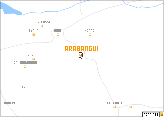 map of Arabangui