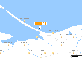 map of Arabat