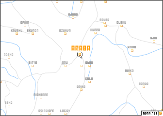 map of Araba