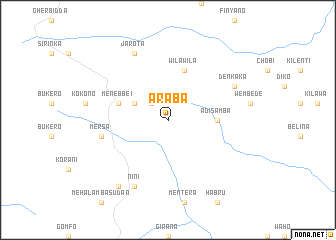 map of Āraba