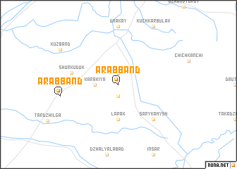 map of Arabband