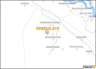 map of ‘Arab Dulaym