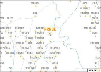 map of Arabe