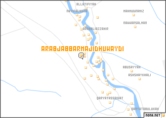 map of ‘Arab Jabbār Majīd Huwaydī