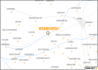 map of ‘Arabkandī