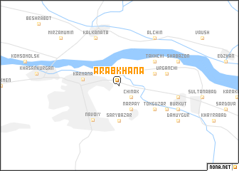 map of Arabkhana