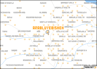 map of ‘Arablū-ye Bīsheh