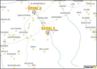 map of ‘Arablū