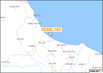 map of Arablyar