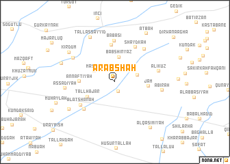 map of ‘Arabshāh