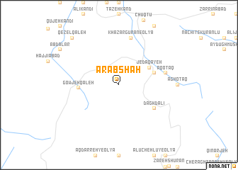 map of ‘Arabshāh