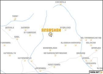 map of ‘Arabshāh