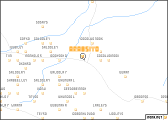 map of Arabsiyo