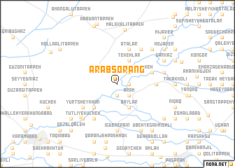 map of ‘Arab Sorang