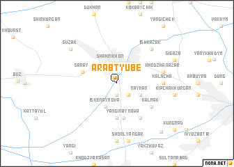 map of Arab-Tyube