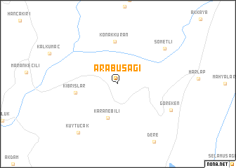 map of Arabuşağı